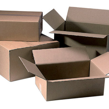 Amerikaanse vouwdoos CleverPack 217x304x150mm B-golf bruin 20 stuks