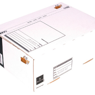 Postpakketbox 4 CleverPack 305x215x110mm wit pak à 25 stuks