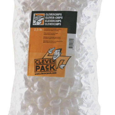 Opvulchips CleverPack wit zak à 2.5 liter