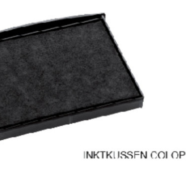 Stempelkussen Colop E/2800 zwart