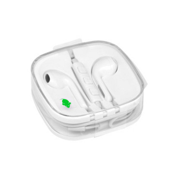 Oortelefoon Green Mouse met USB-C aansluiting