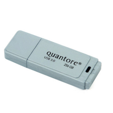 USB stick 3.0 Quantore USB-A 256GB zilver