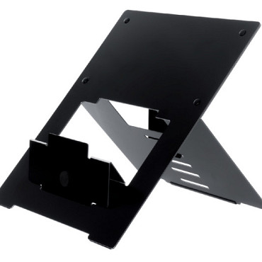 Laptopstandaard R-Go Tools Riser Flexible zwart