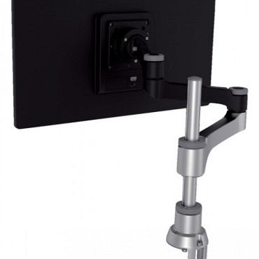 Monitorarm R-Go-Tools Zepher 4 voor 1 scherm zwart- zilver