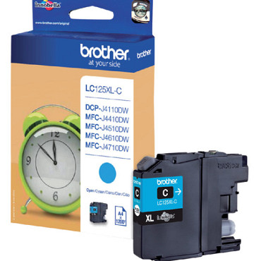 Inktcartridge Brother LC-125XLC blauw