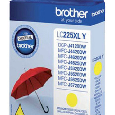 Inktcartridge Brother LC-225XLY geel