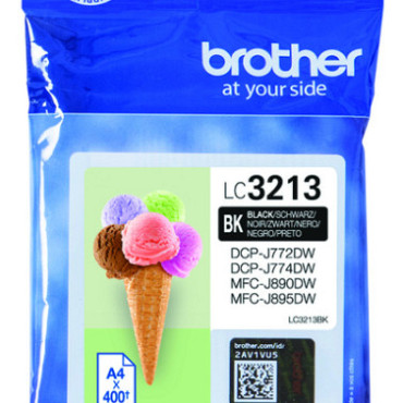 Inktcartridge Brother LC-3213BK zwart