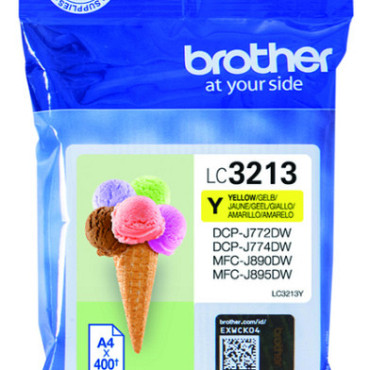 Inktcartridge Brother LC-3213Y geel