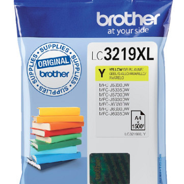 Inktcartridge Brother LC-3219XLY geel