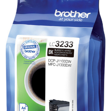 Inktcartridge Brother LC-3233BK zwart