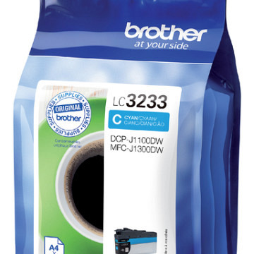 Inktcartridge Brother LC-3233C blauw