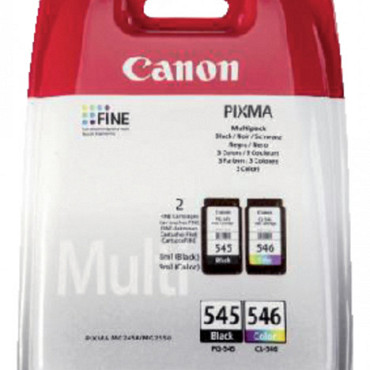 Inktcartridge Canon PG-545 + CL-546 zwart + kleur