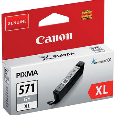 Inktcartridge Canon CLI-571XL grijs