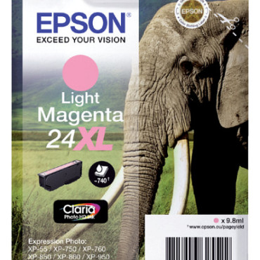 Inktcartridge Epson 24XL T2436 lichtrood