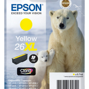 Inktcartridge Epson 26XL T2634 geel