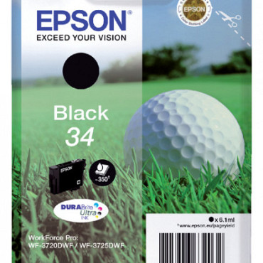 Inktcartridge Epson 34 T3461 zwart