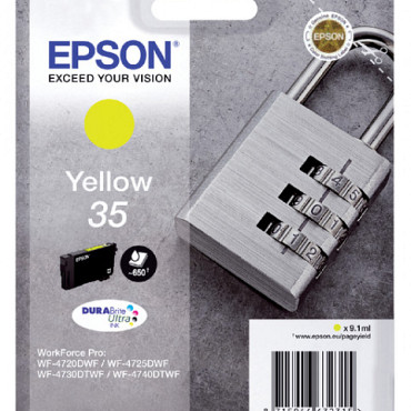 Inktcartridge Epson 35 T3584 geel