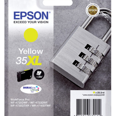 Inktcartridge Epson 35XL T3594 geel