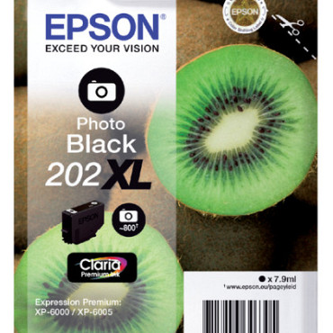Inktcartridge Epson 202XL T02H14 foto zwart