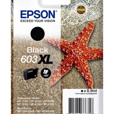 Inktcartridge Epson 603XL T03A1 zwart