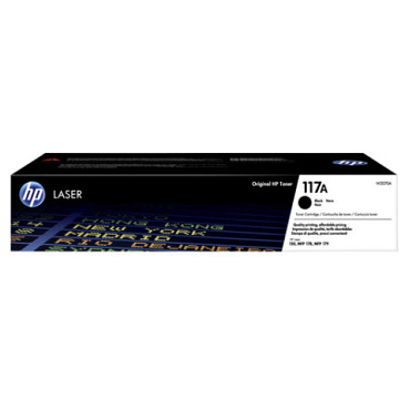 Tonercartridge HP W2070A 117A zwart