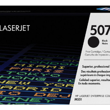 Tonercartridge HP CE400A 507A zwart