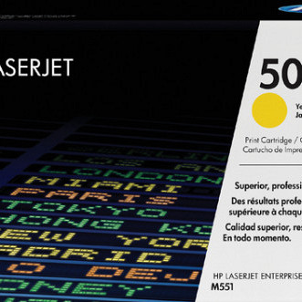 Tonercartridge HP CE402A 507A geel