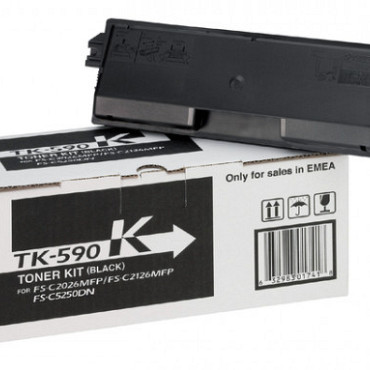 Toner Kyocera TK-590K zwart