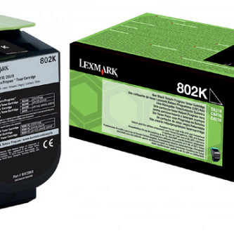 Tonercartridge Lexmark 80C20K0 prebate zwart