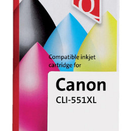 Inktcartridge Quantore alternatief tbv Canon CLI-551XL zwart