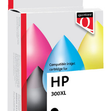 Inktcartridge Quantore alternatief tbv HP CC641EE 300XL zwart