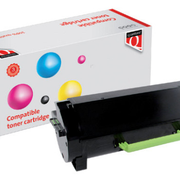 Tonercartridge Quantore alternatief tbv Lexmark 60F2H00 zwart