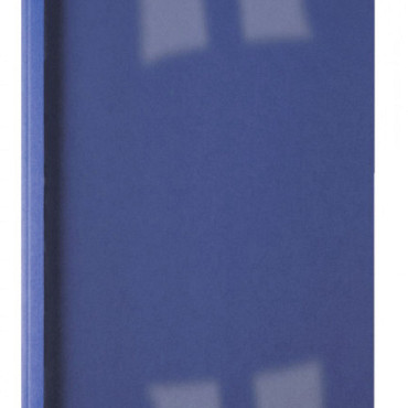 Thermische omslag GBC A4 1.5mm linnen donkerblauw 100stuks