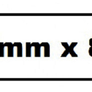 Labeltape Quantore TZE-231 12mm x 8m zwart op wit