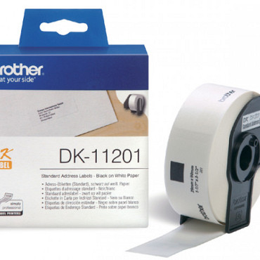 Etiket Brother DK-11201 29x90mm adres 400stuks