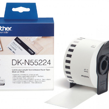 Etiket Brother DK-N55224 54mm 30-meter wit papier niet kleef