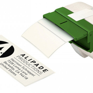 Etiket Leitz icon labelprint papier 36mmx88mm wit 600stuks