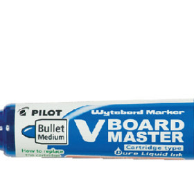 Viltstift PILOT Begreen whiteboard rond medium blauw