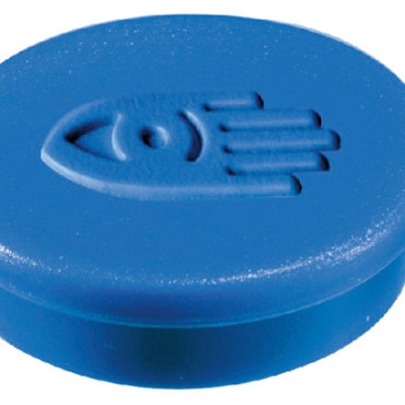 Magneet Legamaster 35mm super 2500gr blauw 2stuks