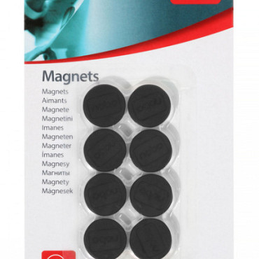 Magneet Nobo 20mm 120gr zwart