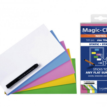 Magic-chart notes Legamaster 10x20cm assorti