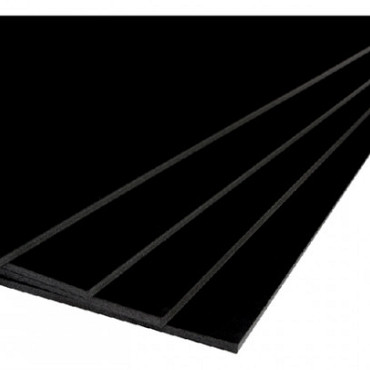 Foamboard A4 2-zijdig 5mm zwart