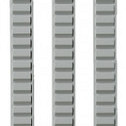 Planbord Element 50 sleuven 15mm grijs