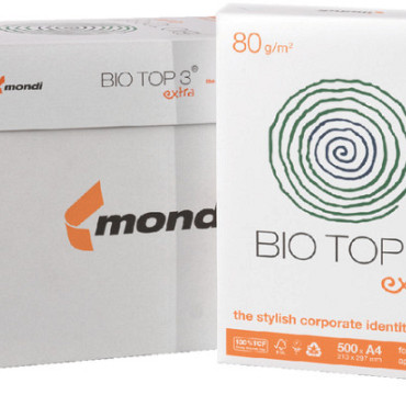 Kopieerpapier BioTop 3 A4 80gr naturel 500 vel