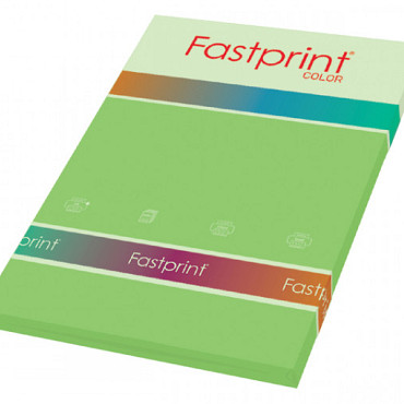 Kopieerpapier Fastprint A4 120gr helgroen 100vel