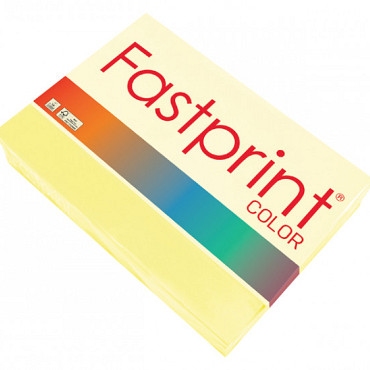 Kopieerpapier Fastprint A4 80gr geel 500vel
