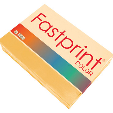 Kopieerpapier Fastprint A4 80gr goudgeel 500 vel