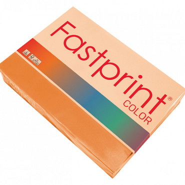 Kopieerpapier Fastprint A4 80gr oranje 500vel