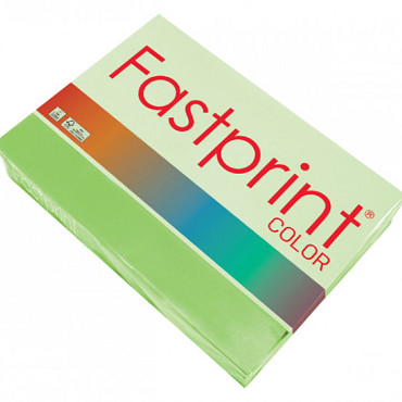 Kopieerpapier Fastprint A4 160gr helgroen 250vel