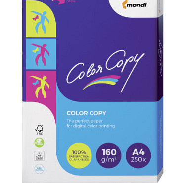 Laserpapier Color Copy A4 160gr wit 250 vel